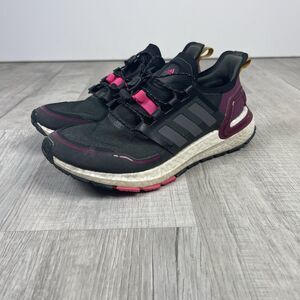Adidas Running Ultra Boost Winter RDY Women 8.5 Purple Black White EG9803 D